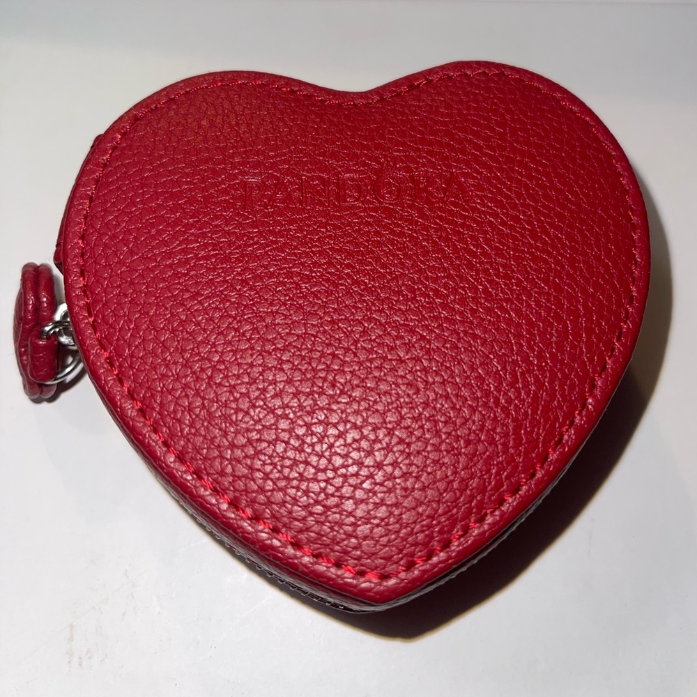 Authentic Pandora heart jewelry box